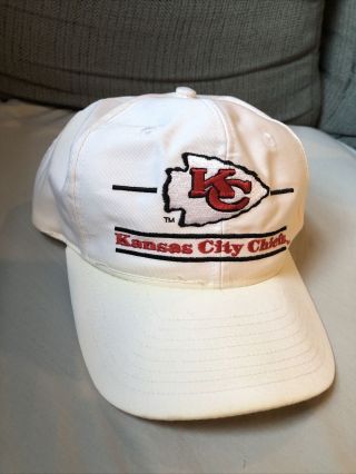 Rare 90s Vtg Kansas City Chiefs Hat The Game Snapback Nfl Football