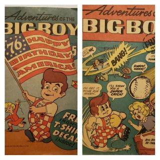 Adventures Of The Big Boy Vintage Comics No.  231 And No.  256 1976/ 