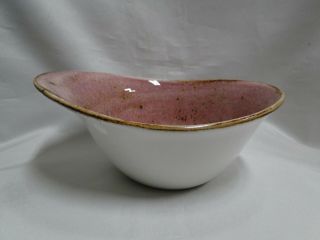 Steelite Craft,  England: Raspberry Freestyle Bowl (s),  7 " X 2 1/2 "