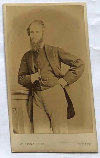 Cdv Portrait Of Thomas J Bartleet 1866