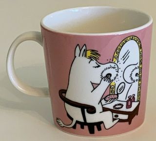 Snorkmaiden By Arabia Pink Porcelain Mug Moomin Character