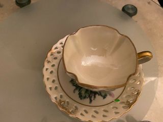 Vintage Stanley Bone China Teacup and Saucer 2