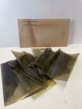 Antique Vintage Envelope Cleveland Tennessee Stanfield Photographer Negatives Tn