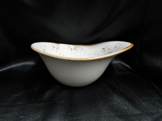 Steelite Craft,  England: White Freestyle Bowl (s),  7 " X 2 1/2 "
