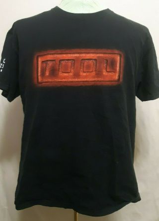 Vintage Tool Los Angeles California Concert Tour T - Shirt Mens Sz Xl Rare Merch