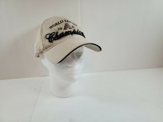 Vintage Retro Arizona Diamondbacks Mlb 2001 World Series Champions Hat Cap Dback