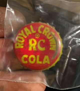 Vintage Collectible Rc Cola Cork Soda Bottle Advertising Soda Cap Merchandise