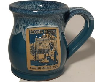 Home Hotel Lava Hot Springs,  Idaho Deneen Pottery 8 Oz.  Coffee Mug 2016