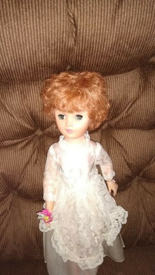 Vintage 1960 Bride Doll Sayco P - 21
