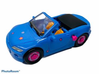 2003 Polly Pocket Hip Hot Convertible Customizable Car Mattel Purple/blue