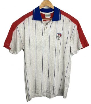 Vintage Newcastle Knights 1990’s Rugby League Polo Shirt Isc Tag Mens L Fit