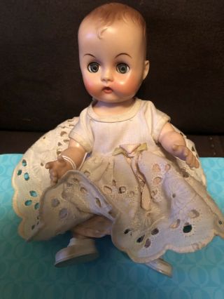 Vintage 8 " Baby Susan Molded Hair Baby Doll Pal For Ginnette
