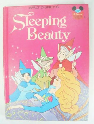 Sleeping Beauty Vintage 1974 Disneys Wonderful World Of Reading Book Club