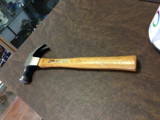 Vintage Stanley No.  101 1/2 16 Oz.  Claw Hammer,  Stanley Jobmaster Handle,  13 " L