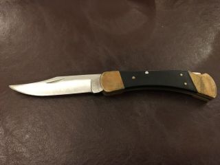 Vintage Buck Knife 110 Blade Wobbles A Bit.