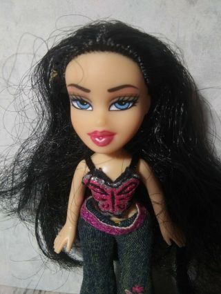 Lil Bratz Mini 4.  5 " Doll Figure,  Convertible Cool Nazalia,  Butterfly Top & Jeans