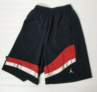 Vintage Air Jordan Jumpman Basketball Shorts Mens Size Med Red/white/black