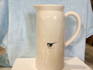 , Rae Dunn By Magenta Icon Pitcher “pour”.