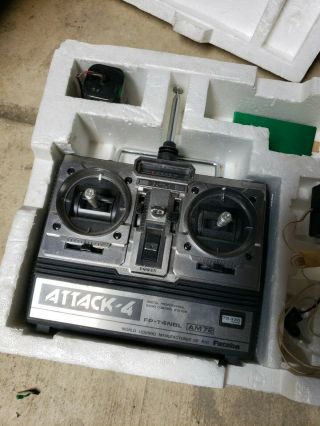 Vintage Futaba Digital Proportional Radio Control System Rc Fp - T2v Attack Iii