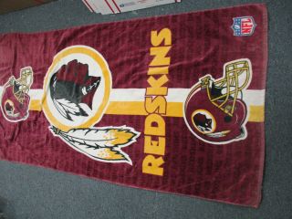 Officially Licensed NFL Washington Redskins Beach Towel,  30 