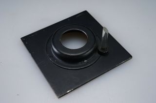 Vintage 4 " Beseler Omega Darkroom Enlarger Lens Board With 32.  4mm 32mm Opening
