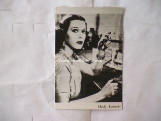 Hedy Lamarr = Vintage Photo With Great Movie Star=cam423