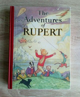 The Adventures Of Rupert Annual Facsimile Edition 1991 Vintage Hardback Vgc