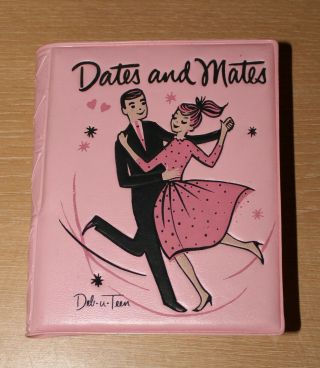 Vintage Pink Deb U Teen Vinyl Dates And Mates Teenager