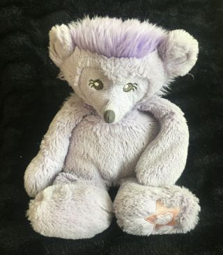 American Girl Bitty Baby Purple Plush Hedgehog Pet 11”