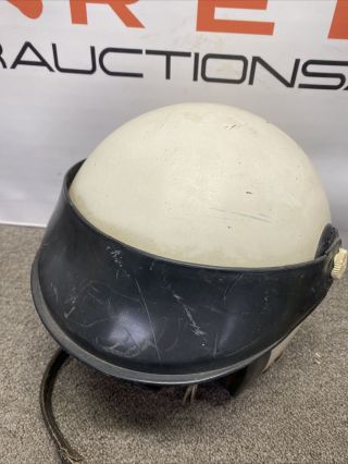 VINTAGE 60 ' S AGV VALENZA ITALY MOTORCYCLE / Racing / SCOOTER HELMET BUCO STYLE 2