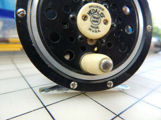 Pflueger No.  1494 Fly Fishing Reel Medalist Trade Mark Usa Collectible
