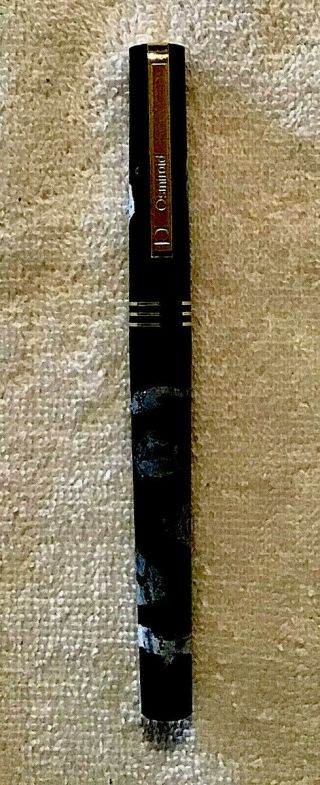 Vintage Osmiroid Easy Change Pen - - Black W/ Gold Trim & 22k Gold Plated B4 Nib