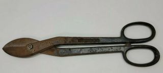 Vintage Wiss Tin Sheet Metal Cutters 14 - 5/8 " (5db) Usa Tin Snips