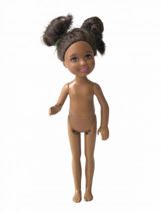 2010 Barbie Chelsea African American 5” Doll G6301 (no Clothes)