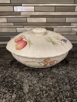 Belle Terre By Mikasa Maxima Caj05 Oval Covered Vegetable/casserole Dish 9 X 3.  5