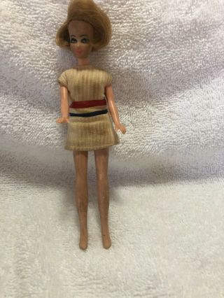 Vintage 1970 Dawn Topper Doll Barbie - Good