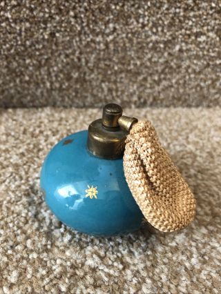 Vintage Antique - Porcelain,  Japan - Perfume Atomiser Bottle with Top Attic Fns 2