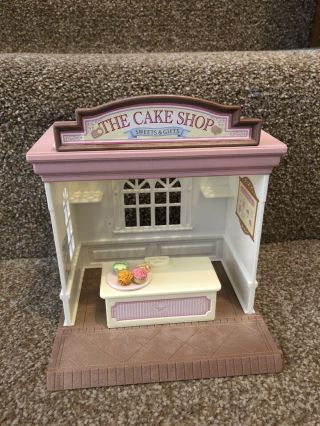 Sylvanian Families Rare Village Vintage Cake Sweet Food Gift Shop