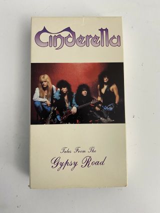 Vintage Cinderella Tales From The Gypsy Road Vhs Video Tape 1990