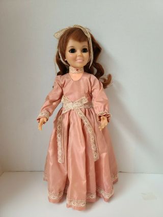 Vintage Ideal Crissy Grow Hair Doll Custom Outfit Shoes Pin Curl Hair 18 "