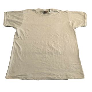 Vtg Deadstock Blank Best Fruit Of The Loom T Shirt Tee 90s Grey Gray Large