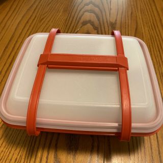 Vintage Tupperware Pack N Carry Lunch Box Container 11 Piece Set - 1254 Red EU 2