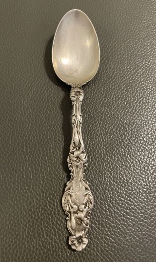 Lily By Whiting Div.  Of Gorham Sterling Silver 1902 Teaspoon 5 1/2 "