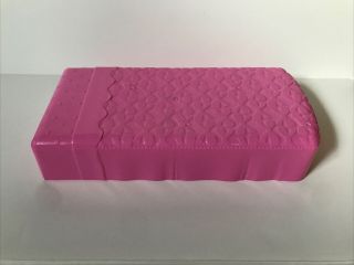 2015 Barbie Dream House Replacement Bed Pink