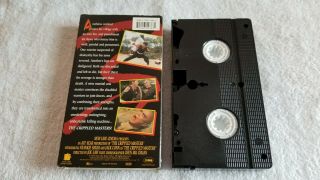 The Crippled Masters RARE VINTAGE VHS Kung Fu Martial Arts Collectors 2