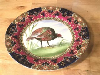 Rare Royal Doulton 10 1/2 " Thanksgiving Turkey Plate Platter Dish