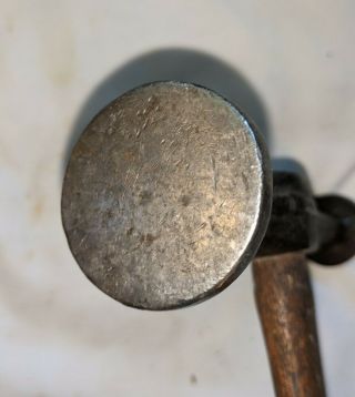 Old ANTIQUE Vintage Large AUTO BODY HAMMER w/ 1 - 3/4 