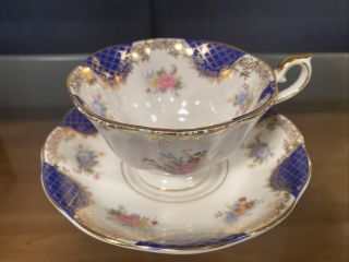Gorgeous Royal Albert Teacup And Saucer - Empress Series - Isabella