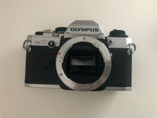 Vintage Olympus Om - 10 35mm Film Camera,  Black