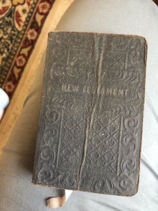 Antique Leather Bound “bible” The Greek Testament Circa 1914